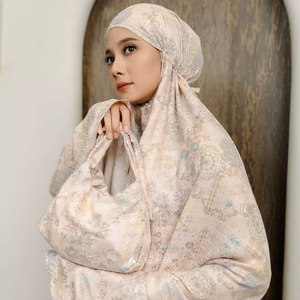 Mukena Travel Mini Parasut 2in1 (Free Sajadah)